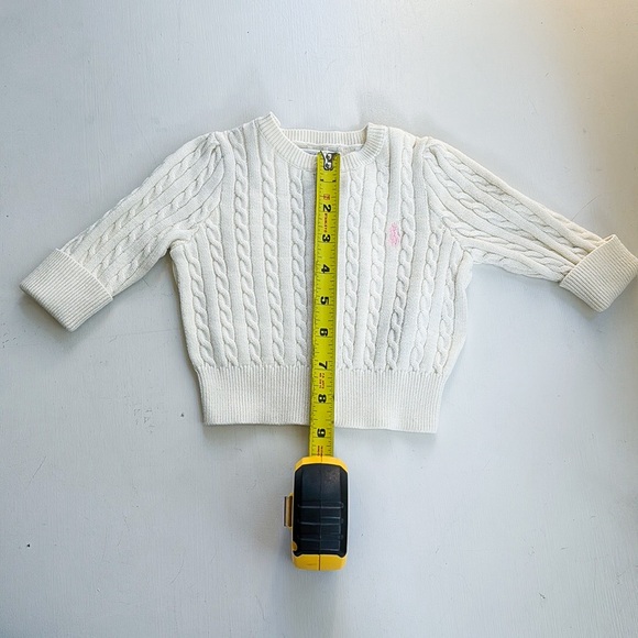 Ralph Lauren Mini-Cable Cotton Cardigan - Picture 5 of 7